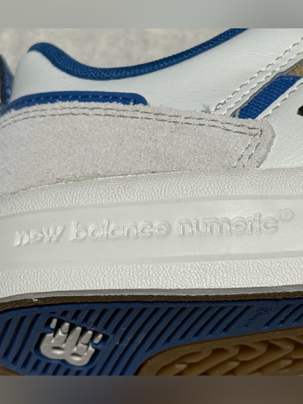 New Balance 306 Low Sneakers in Cream, Navy and Black Men’s size 5.5 - Picture 6 of 9